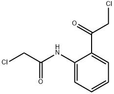 아세트아닐리드,2-클로로-2-클로로아세틸-(5CI) 구조식 이미지