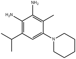 Piperidine,  1-(5,6-diaminocarvacryl)-  (4CI) Structure