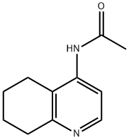 Quinoline,  4-acetamido-5,6,7,8-tetrahydro-  (5CI) 구조식 이미지