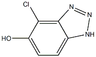 1,2,3-Benzotriazol-5-ol,  4-chloro-  (3CI) Structure