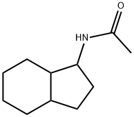 아세트아마이드,N-[헥사하이드로-1-인다닐]-(3Cl) 구조식 이미지