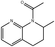 1,8-Naphthyridine,  1-acetyl-1,2,3,4-tetrahydro-2-methyl-  (4CI) Structure