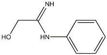 Ethanol,  2-anilino-2-imino-  (1CI) Structure