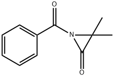 Isobutyric  acid,  -alpha--benzamido-,  lactam  (1CI) Structure