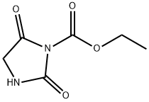 Hydantoin,  3-carbethoxy-  (1CI) Structure