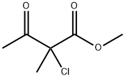 아세토아세트산,-alpha–chloro–alpha–methyl-,메틸에스테르(1CI) 구조식 이미지