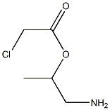 2-Propanol,  1-amino-,  chloroacetate  (5CI) Structure