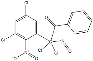 Acetophenone,  -alpha-,-alpha--dichloro--alpha--(3,5-dichloro-2-nitrophenyl)-2-nitroso-  (4CI) Structure