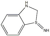 Benzothiazoline,  1-imino-  (3CI) Structure