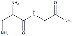 프로피온아미드,2,3-디아미노-N-(카르바모일메틸)-,DL-(5CI) 구조식 이미지