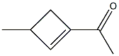 Ketone, methyl 3-methyl-1-cyclobuten-1-yl (7CI) Structure