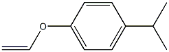 Ether, p-cumenyl vinyl (7CI) Structure