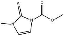 4-Imidazoline-1-carboxylic  acid,  3-methyl-2-thioxo-,  methyl  ester  (6CI) Structure