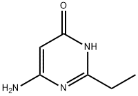 4-Pyrimidinol, 6-amino-2-ethyl- (6CI) Structure