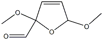 2-푸르알데히드,2,5-디하이드로-2,5-디메톡시-(6Cl) 구조식 이미지