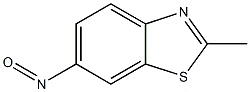 Benzothiazole, 2-methyl-6-nitroso- (6CI) Structure
