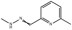 피콜린알데히드,6-메틸-,메틸히드라존(6CI) 구조식 이미지