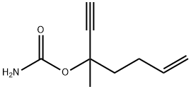 Carbamic acid, 1-ethynyl-1-methyl-4-pentenyl ester (6CI) Structure