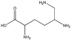 Hexanoic  acid,  2,5,6-triamino-  (6CI) Structure