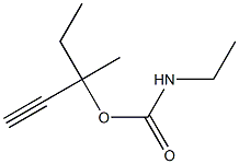 카르밤산,에틸-,1-에틸-1-메틸-2-프로피닐에스테르(6CI) 구조식 이미지