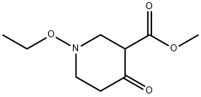 니페코트산,1-에톡시-4-옥소-,메틸에스테르(6CI) 구조식 이미지