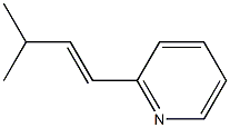 피리딘,2-(3-메틸-1-부테닐)-(6Cl) 구조식 이미지