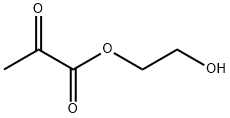 Pyruvic acid, 2-hydroxyethyl ester (6CI) Structure