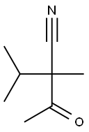 Acetoacetonitrile, 2-isopropyl-2-methyl- (6CI) Structure