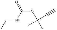 Carbamic acid, ethyl-, 1,1-dimethyl-2-propynyl ester (6CI) Structure