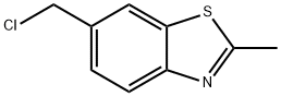 Benzothiazole, 6-(chloromethyl)-2-methyl- (6CI) Structure