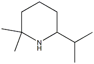 피페리딘,6-이소프로필-2,2-디메틸-(6CI) 구조식 이미지