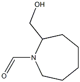1H-아제핀-1-카르복스알데히드,헥사히드로-2-(히드록시메틸)-(6CI) 구조식 이미지