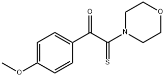 1-(4-methoxyphenyl)-2-morpholin-4-yl-2-thioxoethanone 구조식 이미지