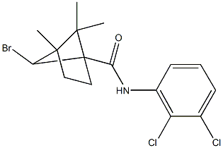 6-bromo-N-(2,3-dichlorophenyl)-4,5,5-trimethylbicyclo[2.1.1]hexane-1-carboxamide Structure