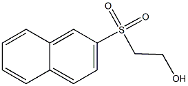 2-(2-naphthylsulfonyl)ethanol 구조식 이미지