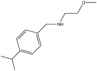 N-(4-isopropylbenzyl)-N-(2-methoxyethyl)amine 구조식 이미지