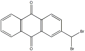 2-(dibromomethyl)anthra-9,10-quinone 구조식 이미지