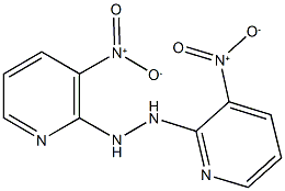 3-nitro-2-(2-{3-nitro-2-pyridinyl}hydrazino)pyridine 구조식 이미지