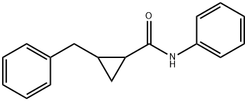 2-benzyl-N-phenylcyclopropanecarboxamide Structure