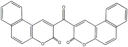 2-[(3-oxo-3H-benzo[f]chromen-2-yl)carbonyl]-3H-benzo[f]chromen-3-one 구조식 이미지