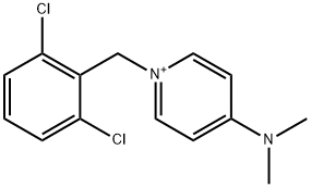 1-(2,6-dichlorobenzyl)-4-(dimethylamino)pyridinium Structure