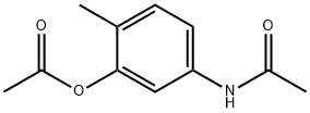 5-(acetylamino)-2-methylphenylacetate Structure