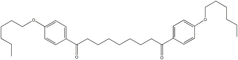 1,9-bis[4-(hexyloxy)phenyl]nonane-1,9-dione Structure