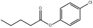 4-chlorophenyl pentanoate Structure