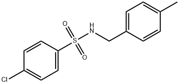 4-chloro-N-(4-methylbenzyl)benzenesulfonamide Structure