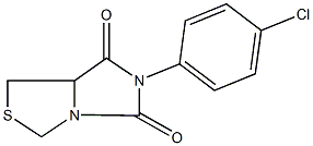 6-(4-chlorophenyl)-1H-imidazo[1,5-c][1,3]thiazole-5,7(6H,7aH)-dione 구조식 이미지