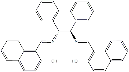 1-{[(2-{[(2-hydroxy-1-naphthyl)methylene]amino}-1,2-diphenylethyl)imino]methyl}-2-naphthol Structure