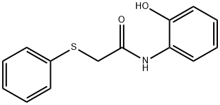 N-(2-hydroxyphenyl)-2-(phenylsulfanyl)acetamide Structure