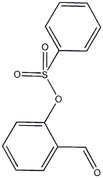 2-formylphenyl benzenesulfonate Structure