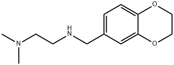 N-(2,3-dihydro-1,4-benzodioxin-6-ylmethyl)-N-[2-(dimethylamino)ethyl]amine 구조식 이미지